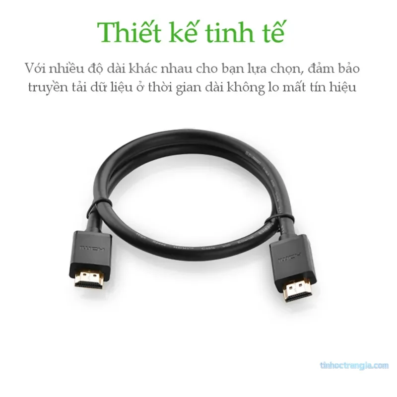 Cáp HDMI 2.0 Ugreen Hỗ Trợ 4K@60Hz Cao Cấp (0.5M - 3M) 4