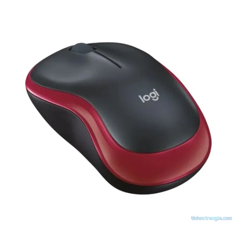 Chuột Máy Tính Không Dây Logitech M185 (Xám/Đỏ/Xanh) 3
