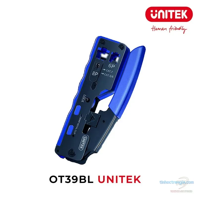 Kìm bấm cáp mạng đa năng Unitek OT39BL 2