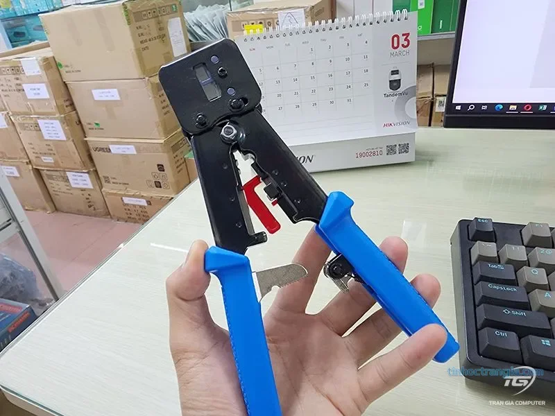 Kìm bấm cáp mạng Dintek RJ12/RJ45 6102-01002CH 5