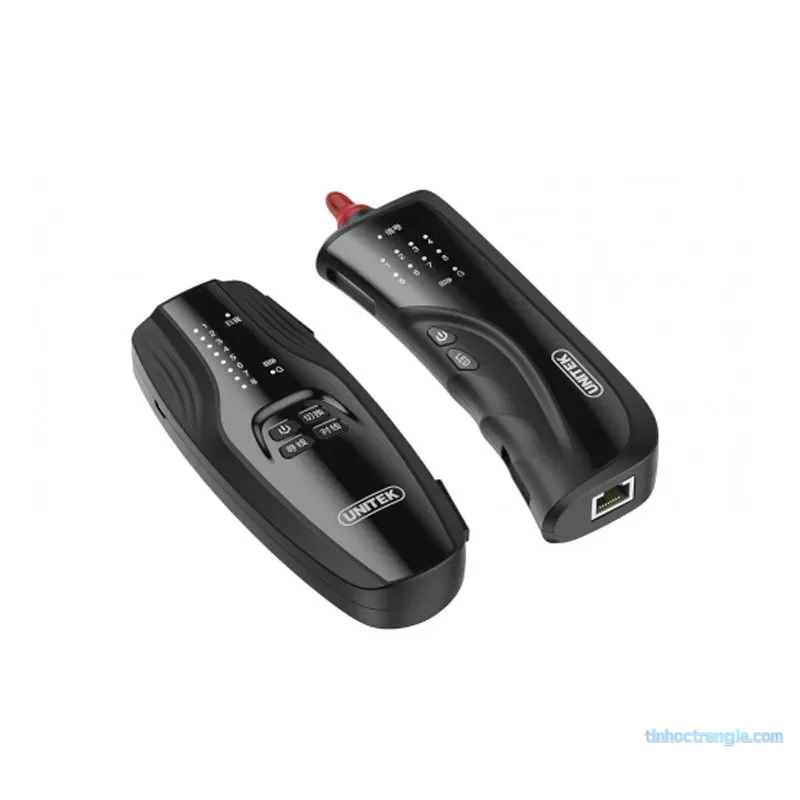 Hộp test mạng Unitek OT60BK chính hãng (Test PoE, Âm Tường) 1